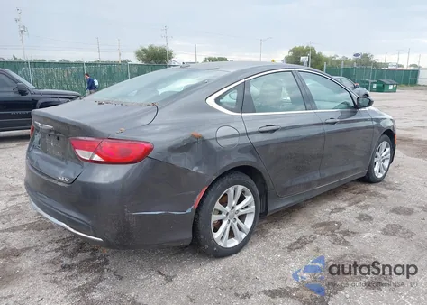 2015 Chrysler 200 Limited from USA, damaged, VIN 1C3CCCAB6FN611480
